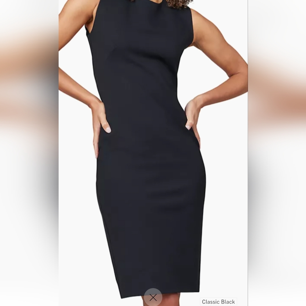 Spanx Classic Black Perfect Fitted Dress